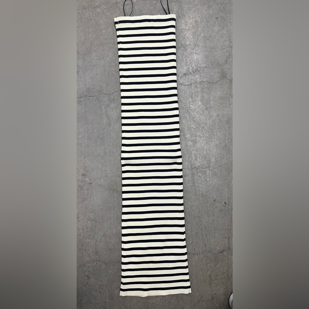Zara stripped tube dress -small
